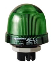 WERMA 816 Series 816.200.68 Mini LED Installation Beacon Light - PG29 dia. 37mm, 230V AC, Green Colour