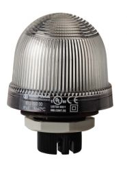 WERMA 816 Series 816.400.68 Mini LED Installation Beacon Light - PG29 dia. 37mm, 230V AC, Clear Colour
