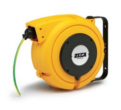 ZECA 4325 Plastic Case Cable Reel With 9mtr + 1mtr, 3c 2.5mm2 Cable 