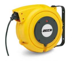 ZECA 4425 Plastic Case Cable Reel With 8mtr + 1mtr, 4c 2.5mm2 Cable 