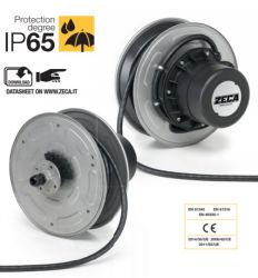 ZECA 1476 Auto Spring Rewind Outdoor Cable Reel, supplied without cable.