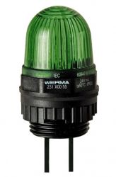 WERMA 231 Series 231.200.54 Micro LED Installation Beacon Light - 12V DC Green Colour