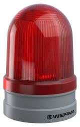 WERMA EvoSIGNAL Maxi 262.140.70 Beacon Light - Rotating Light, Red Colour (Additional Mounting Adapter Needed)