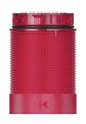 WERMA KombiSIGN 40 634.110.75 Modular Signal Tower Light - Twin Light, Classic Look, Red Colour