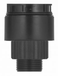 WERMA KombiSIGN 40 630.820.00 Modular Signal Tower Light - Classic Look, Adapter For Single Hole Mounting 