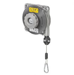 ZECA 632 Wire Rope Spring rewind balancer for manual work tools, Capacity: 2 - 3KG
