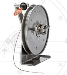 Hannay Reels MHGR100-0 Static Grounding Manual Hand Crank Rewind Cable Reels (Supplied without Cable & Clamp)