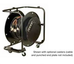 Hannay Reels AV-2 Portable & Stackable Reels For Fast Rollout And Storage In Broadcast Or Pro-Audio Applications