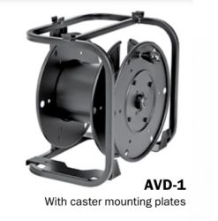 Hannay Reels AVD-1 Portable & Stackable Reels With Slotted Divider Disc Within The Reel Spool For Audio & Video Applications